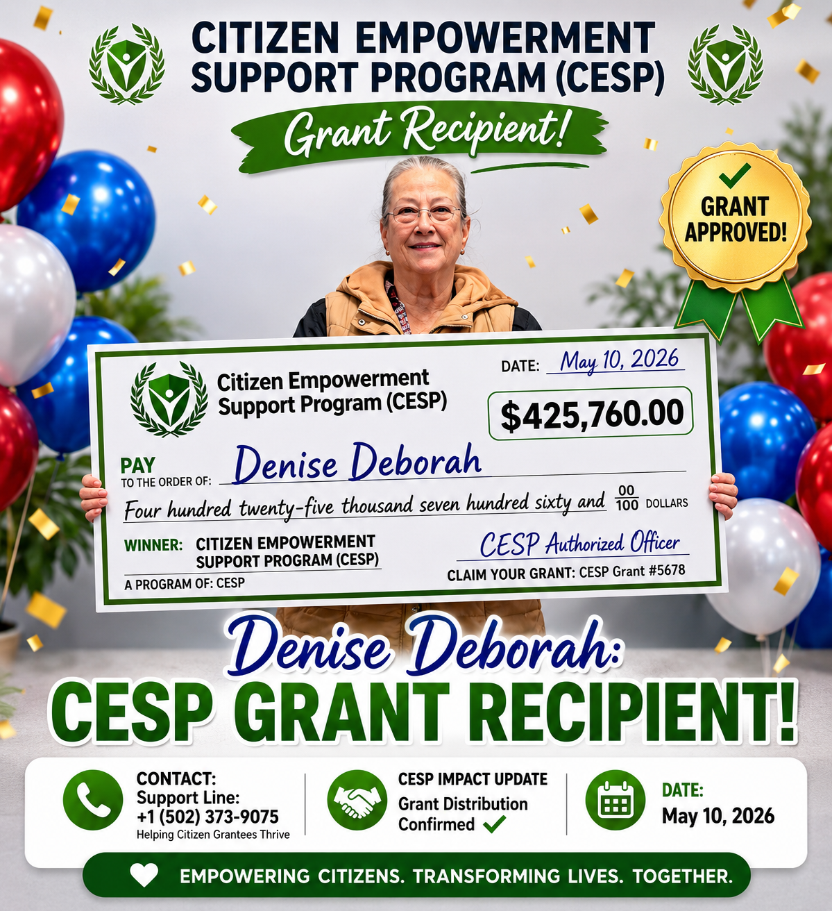 CESP grant recipient